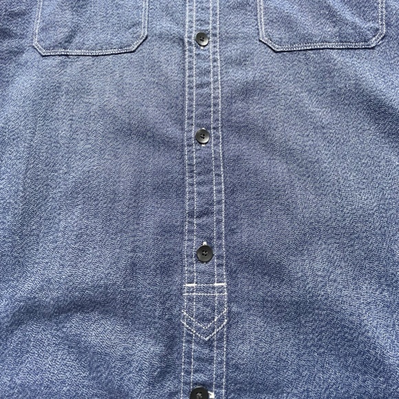 Express Men's long sleeve shirt Size L Gray - Picture 6 of 8